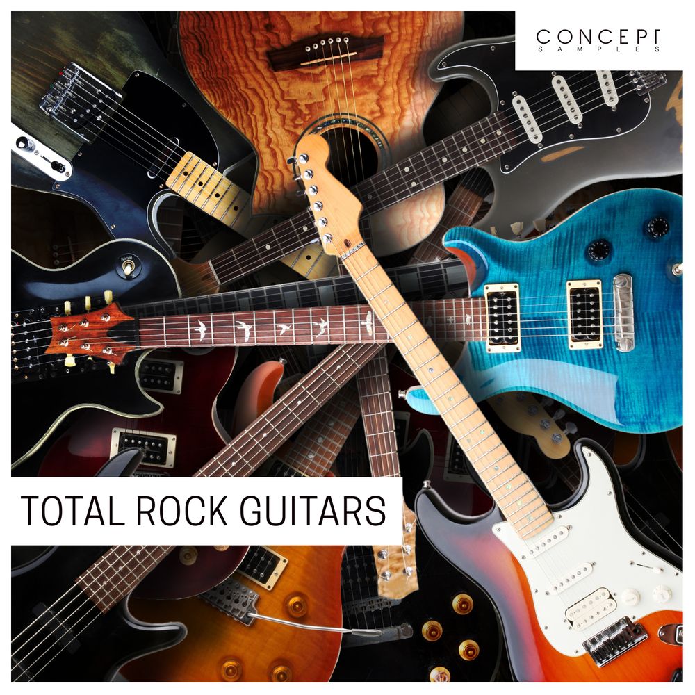 Total Rock Guitars Sample Pack Landr Samples