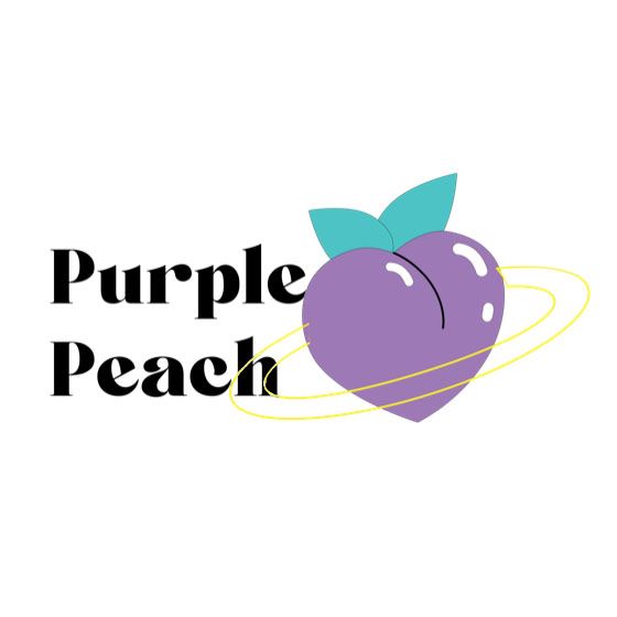 Purple Peach Records Logo