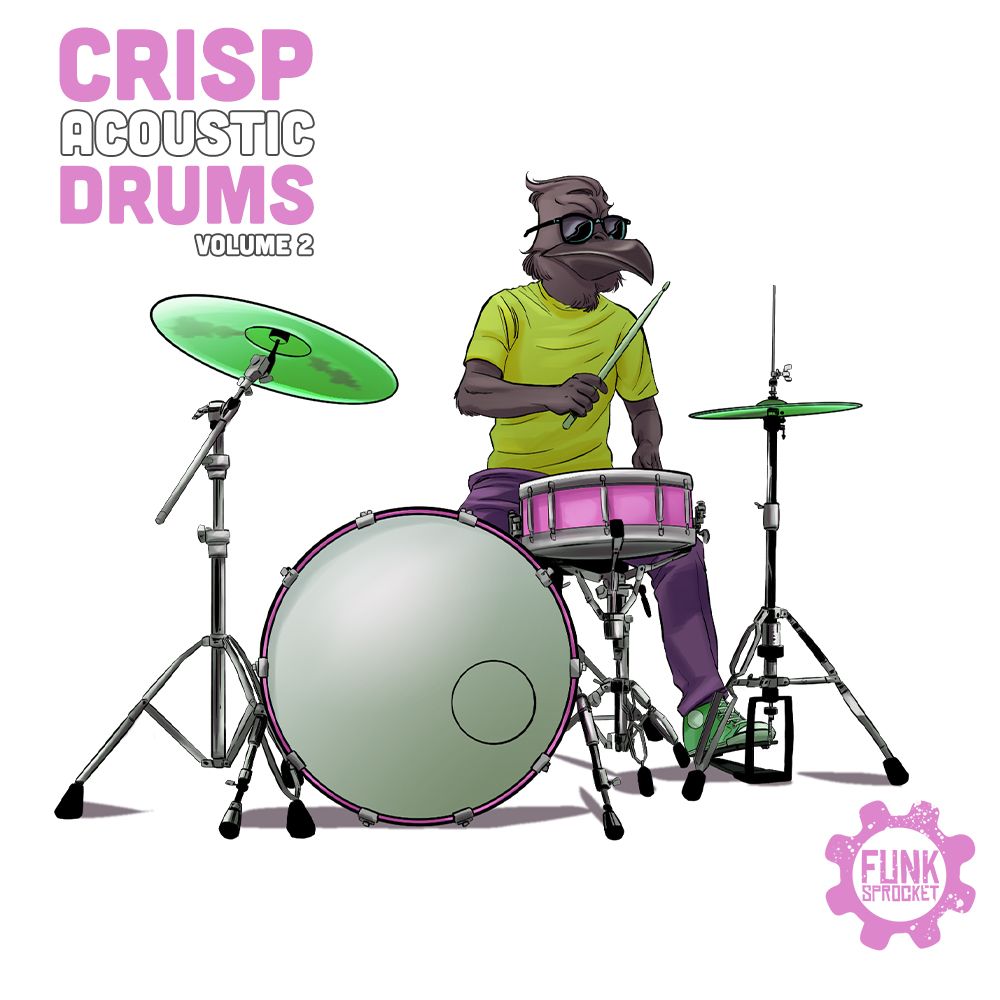 Crisp Acoustic Drums Vol 2 Sample Pack | LANDR Samples