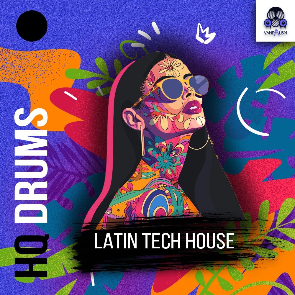 Arte de HQ DRUMS: Latin Tech House