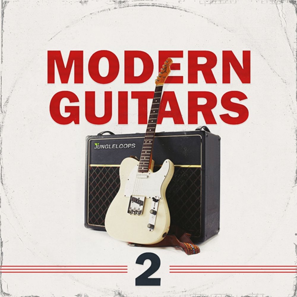 Artwork of Modern Guitars 2