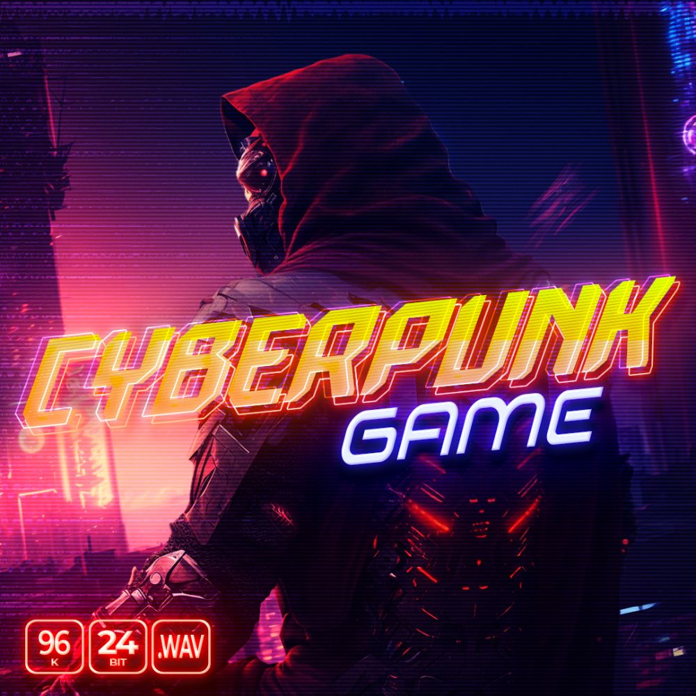 Artwork of Cyberpunk Game Sound Effects Kit