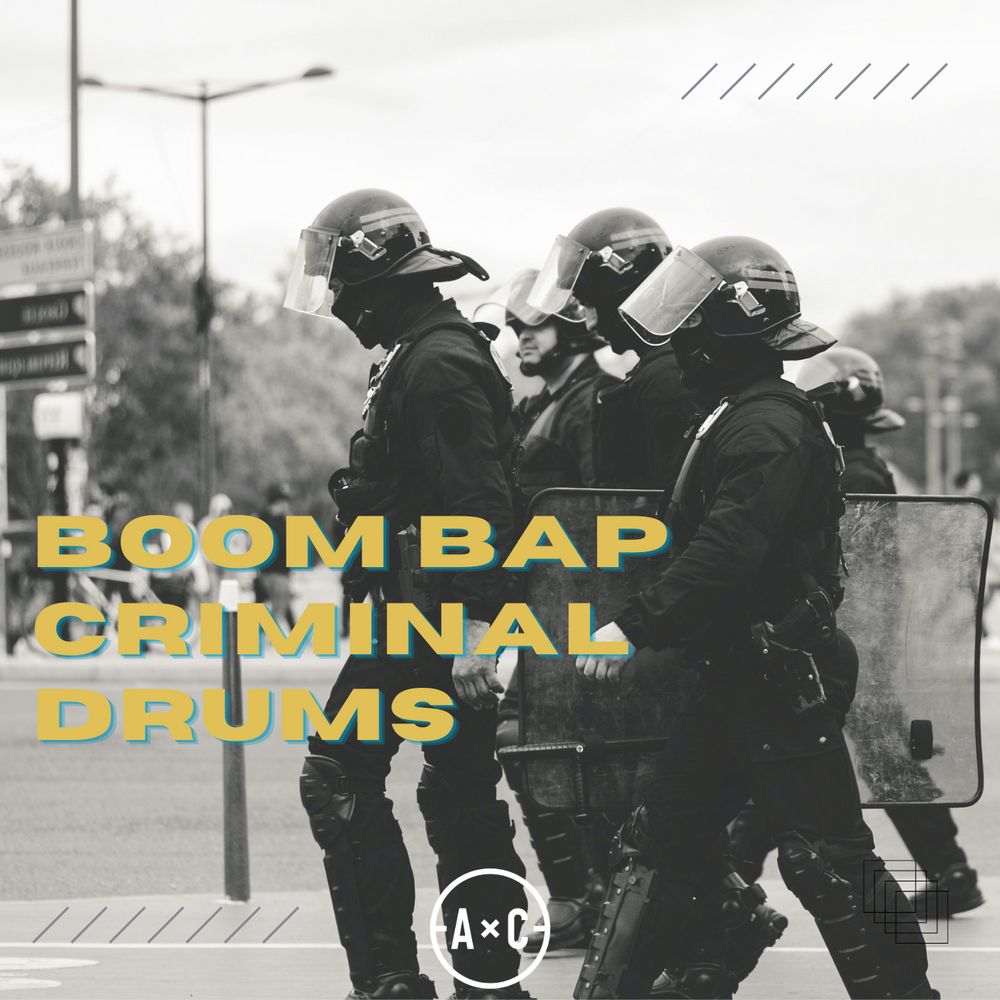 Arte de Boom Bap Criminal Drums