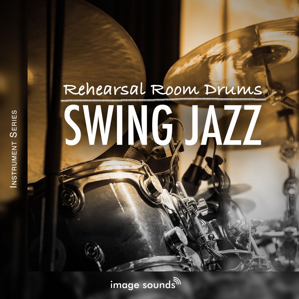 Arte de Rehearsal Room Drums Swing Jazz