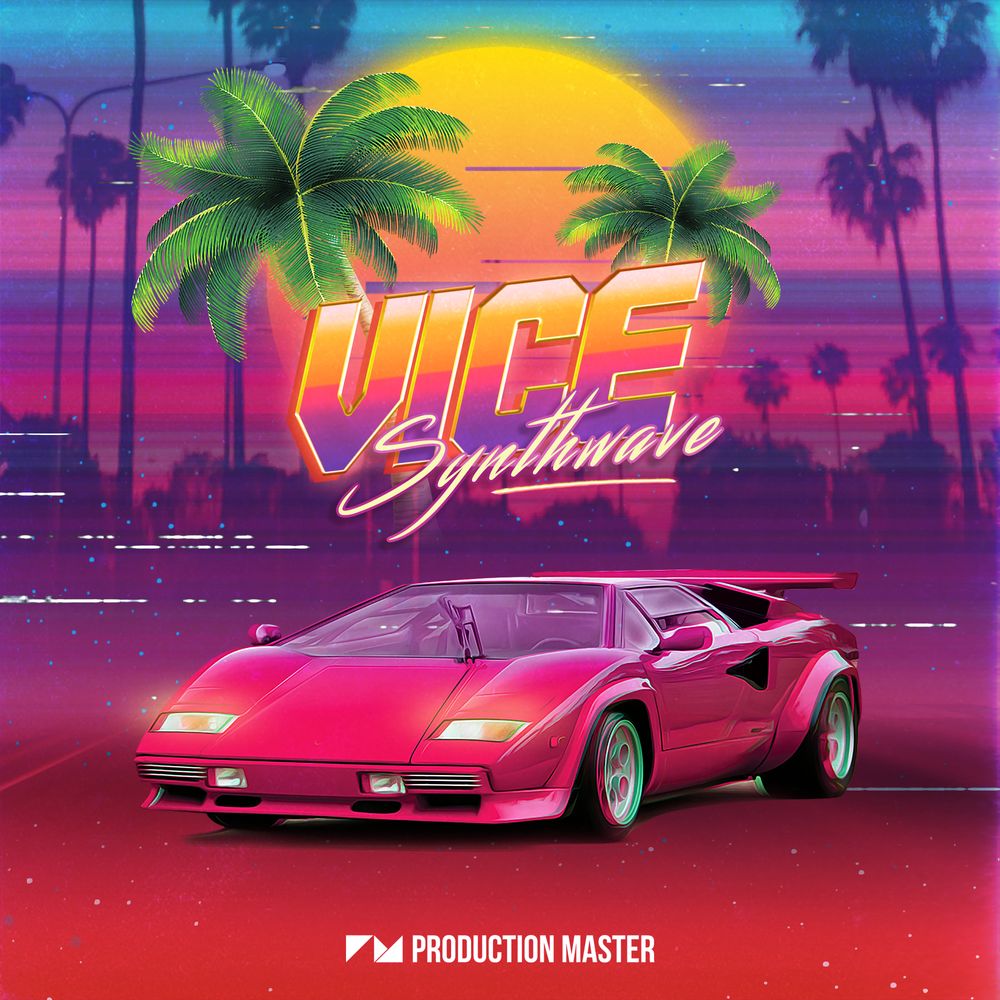 Vice Synthwave Sample Pack LANDR Samples