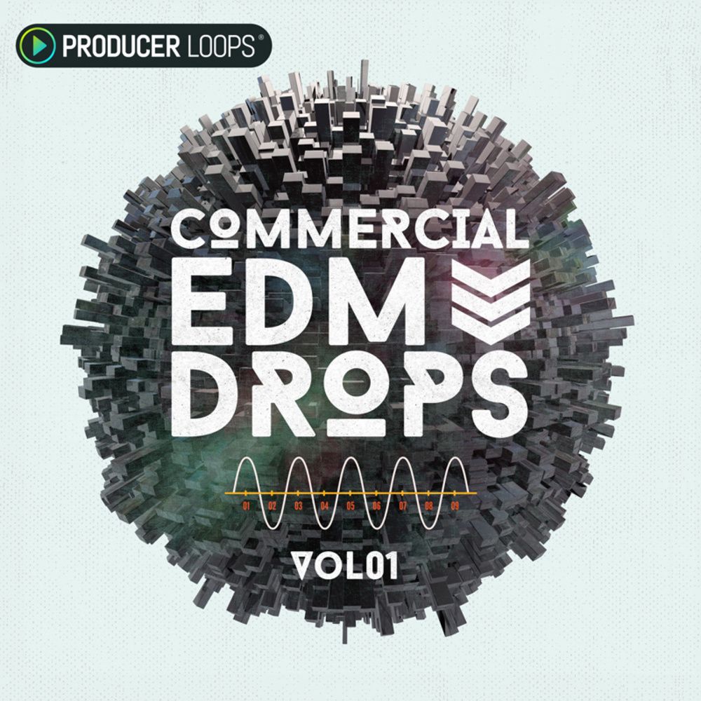 Portada de Commercial EDM Drops Vol 1