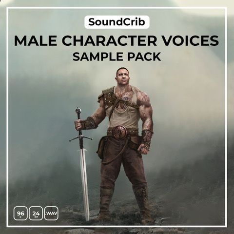 Male Character Voices Pack de Samples por SoundCrib | LANDR Samples