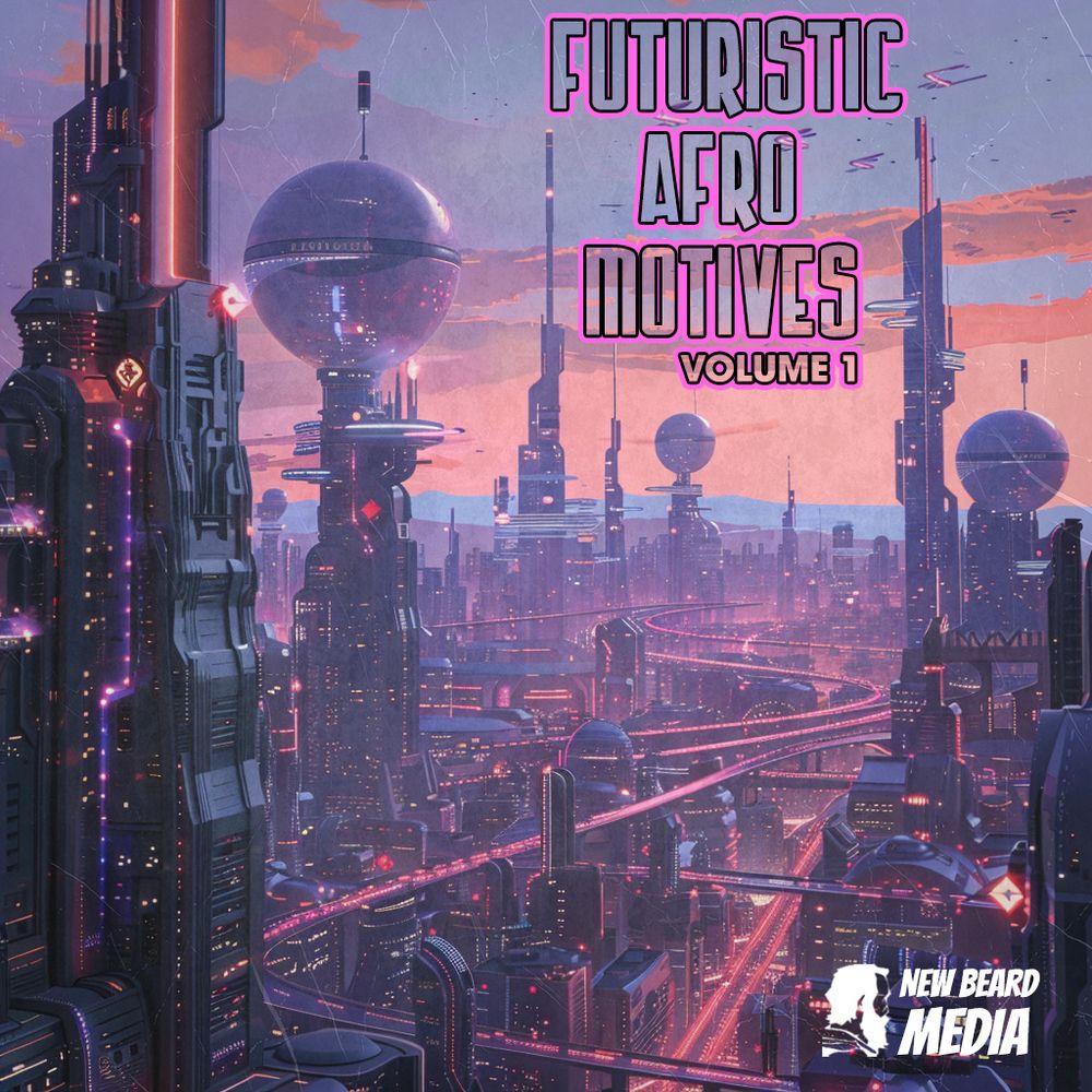 Arte de Futuristic Afro Motives Vol 1