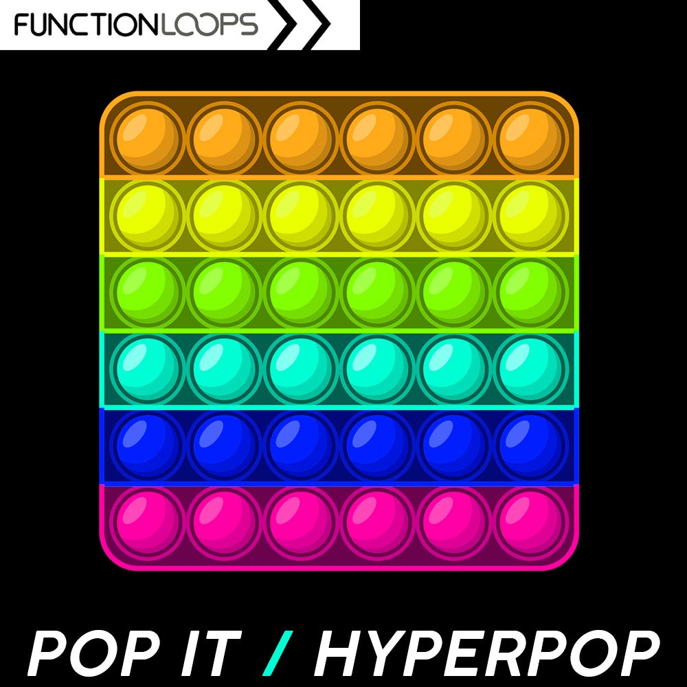 Arte de Pop It - Hyperpop