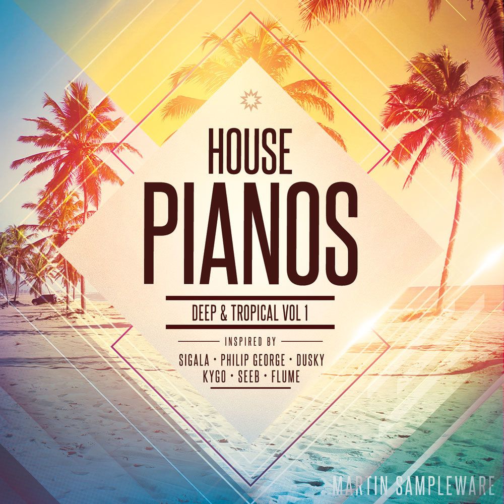 Portada de House Pianos: Deep & Tropical