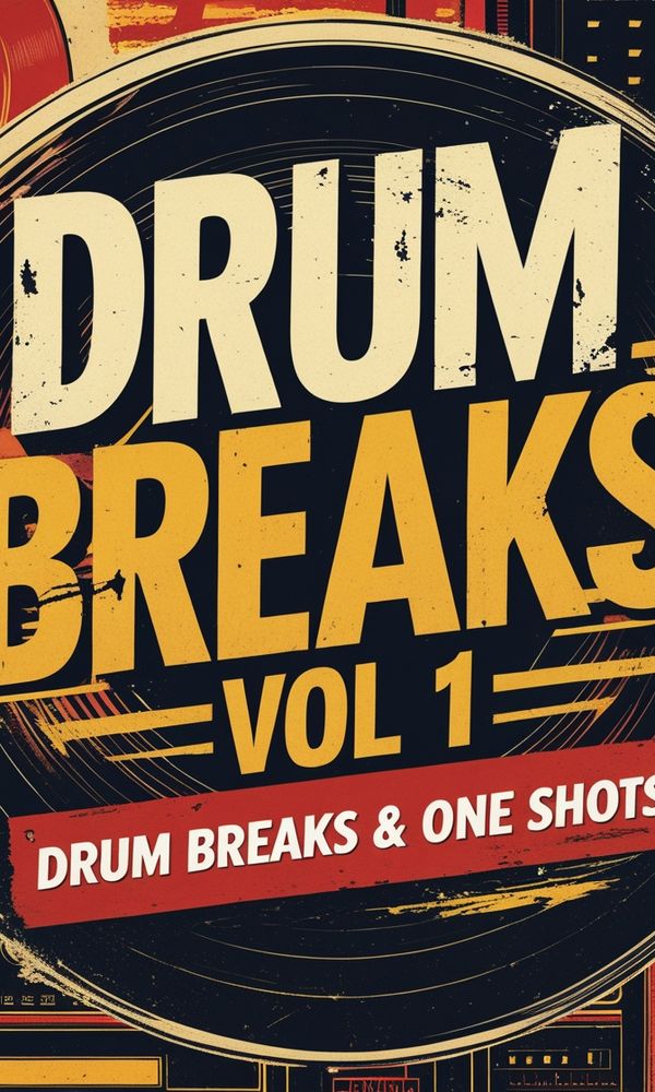 Artwork for Hip-Hop Drum Breaks Vol.1 - Drum Breaks & One Shots