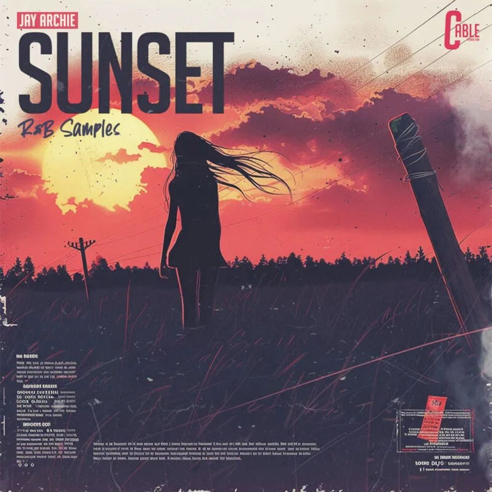 Arte de Jay Archie- Sunset R&B Melody Loops
