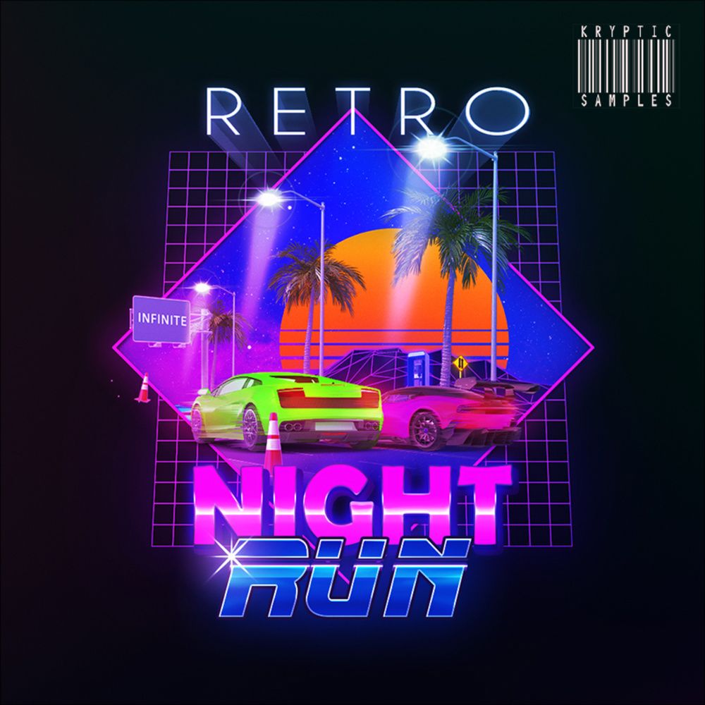 Arte de Retro Night Run