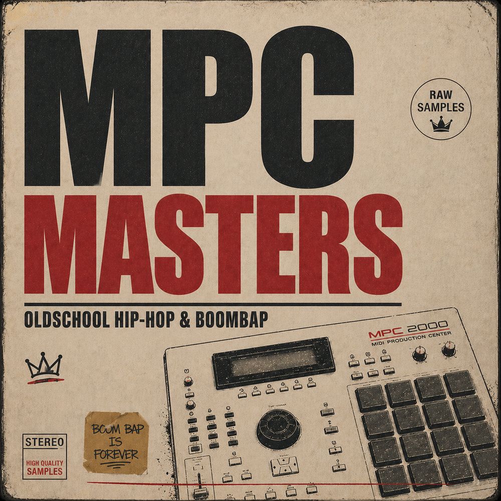 Arte de MPC Masters - Hip-Hop & Boombap