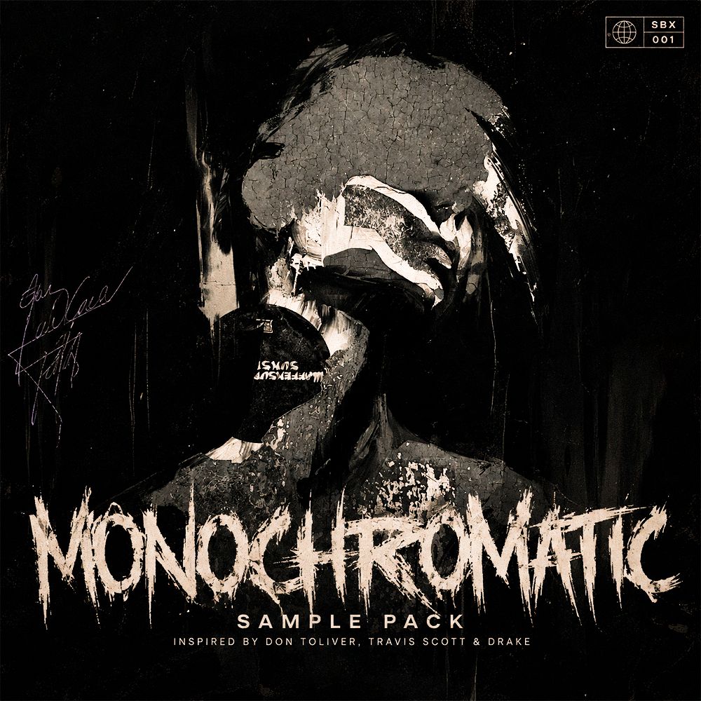 Pochette de 'MONOCHROMATIC' Dark Sample Pack