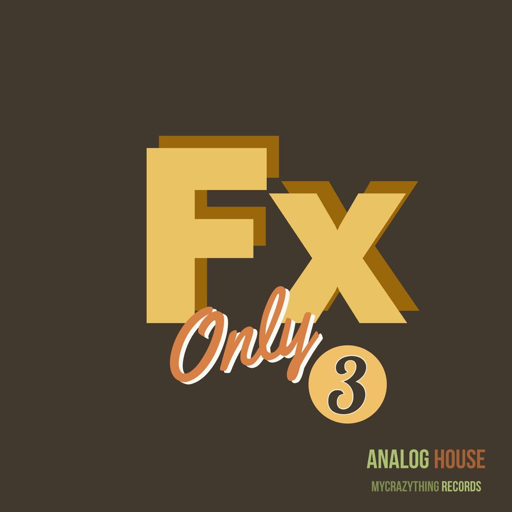 Pochette de FX Only Analog House 3
