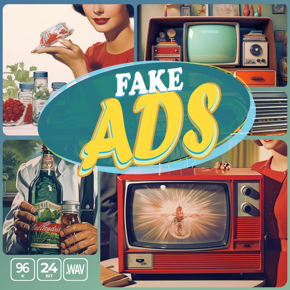 Arte de Fake Advertisements and Radios