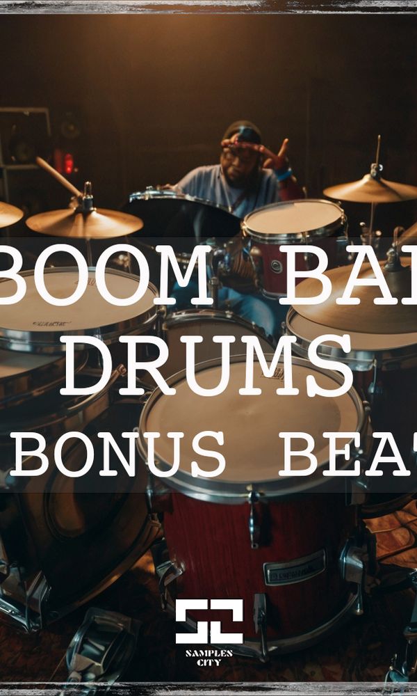 Artwork for Boom Bap Drums + Bonus Beats