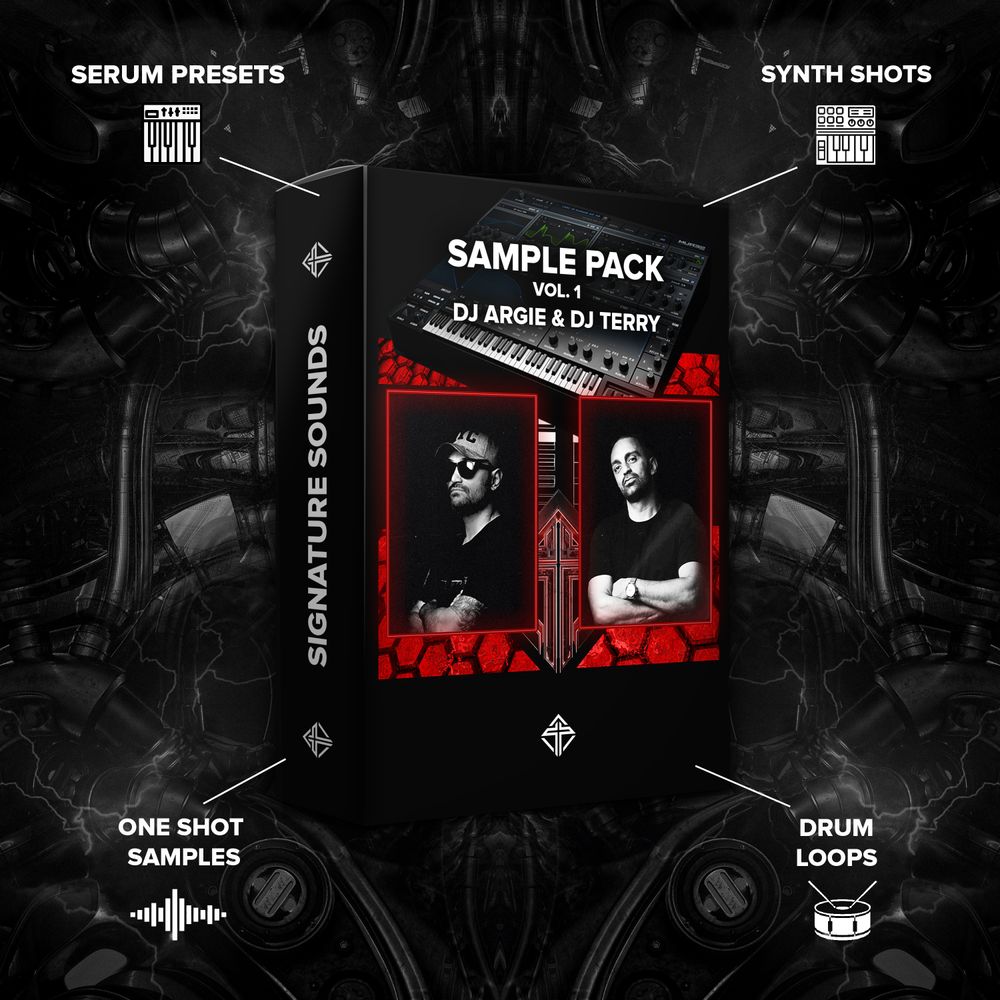 Arte de DJ ARGIE & DJ TERRY - Sample Pack
