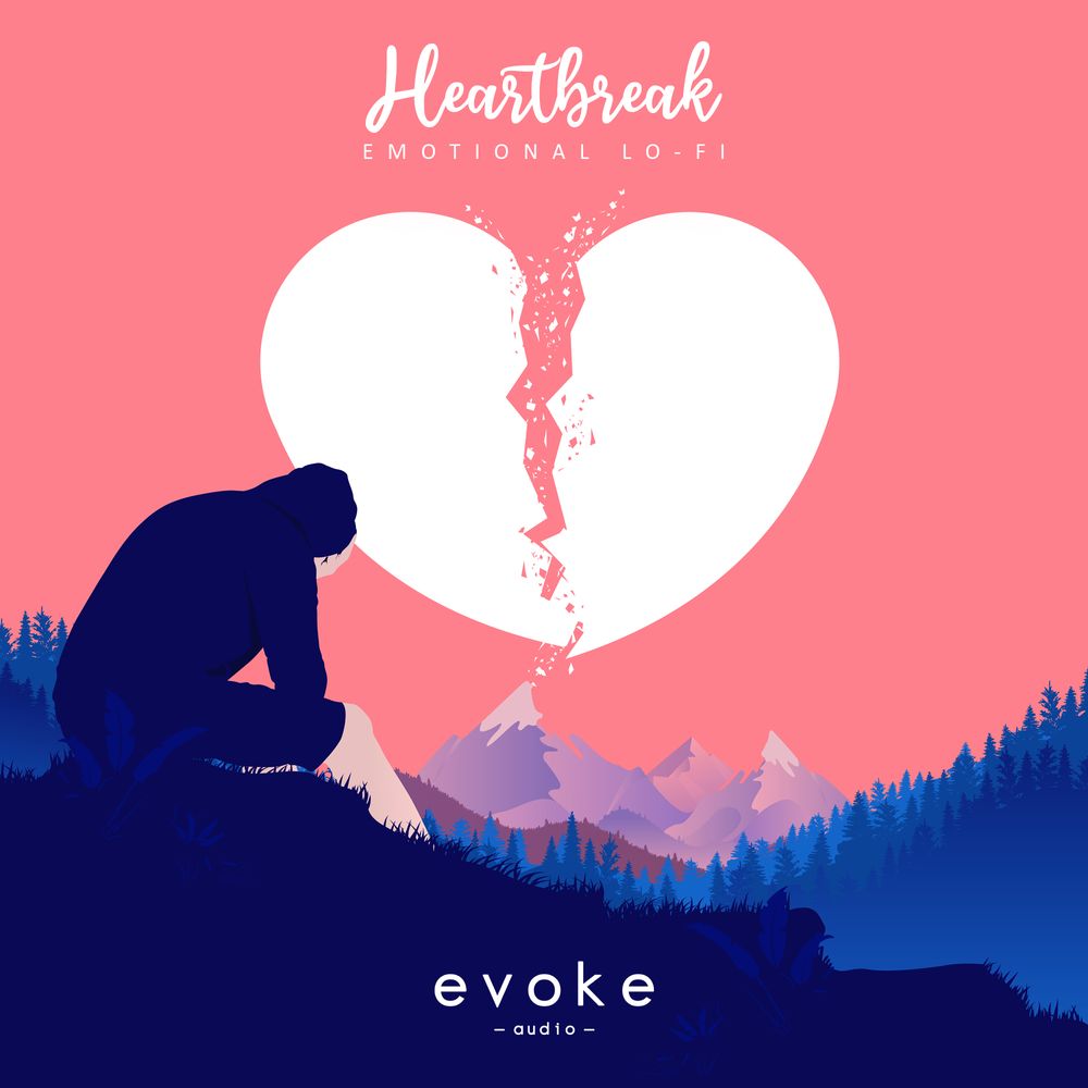 Arte de Heartbreak - Emotional Lo-Fi