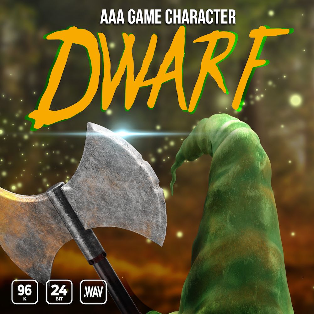 Arte de AAA Game Character Dwarf