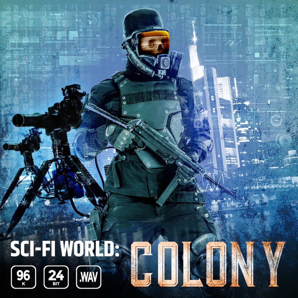 Arte de Sci-fi World Colony - Ambience Loop Library