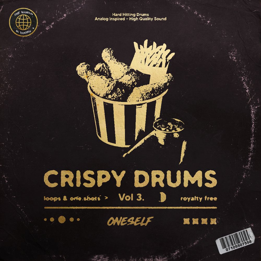 Artwork of CRISPY DRUMS Vol 3
