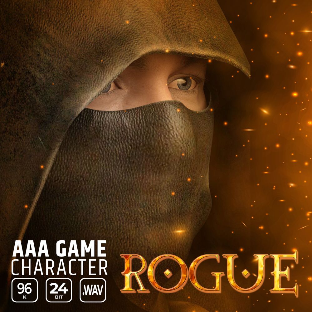 Arte de AAA Game Character Rogue