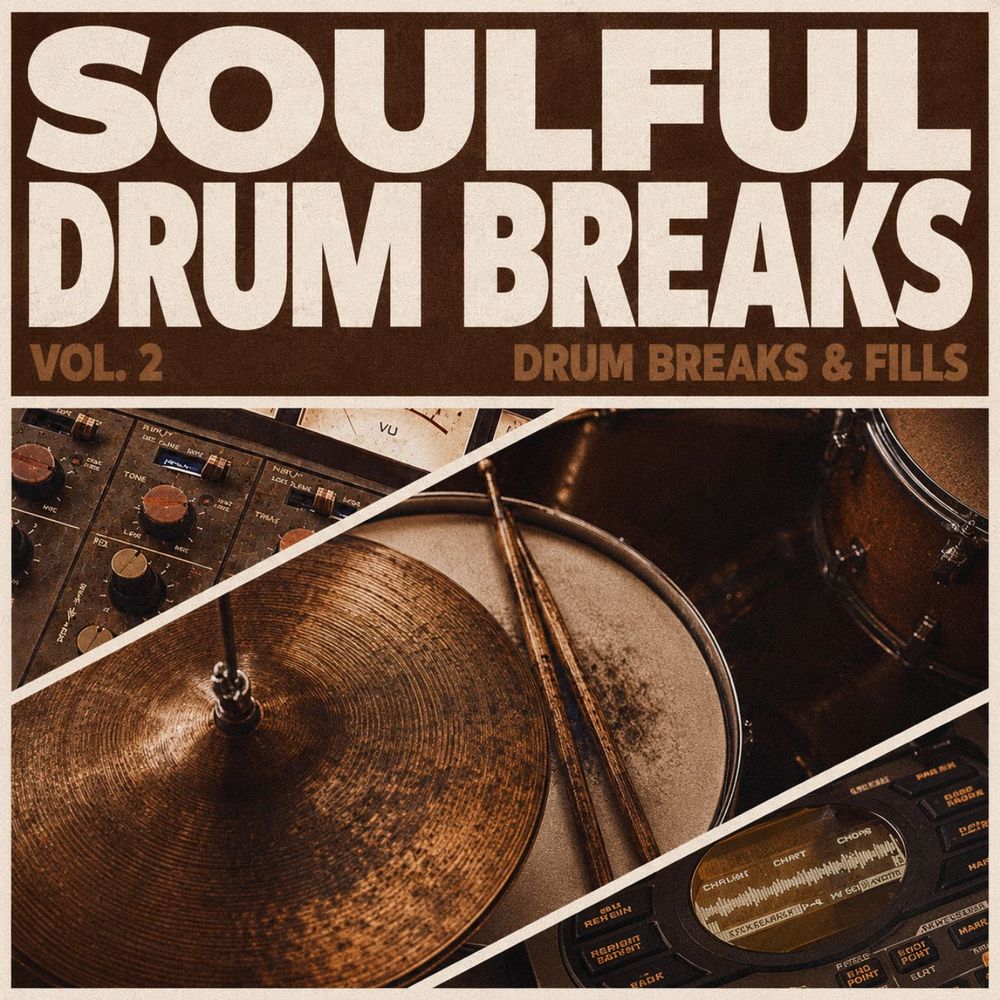 Pochette de Soulful Drum Beaks Vol. 2 - DrumBreaks & Fills