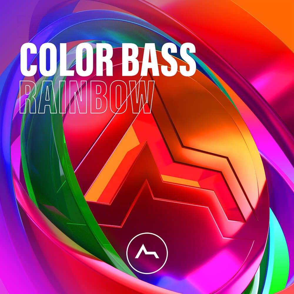 Arte de Color Bass Rainbow