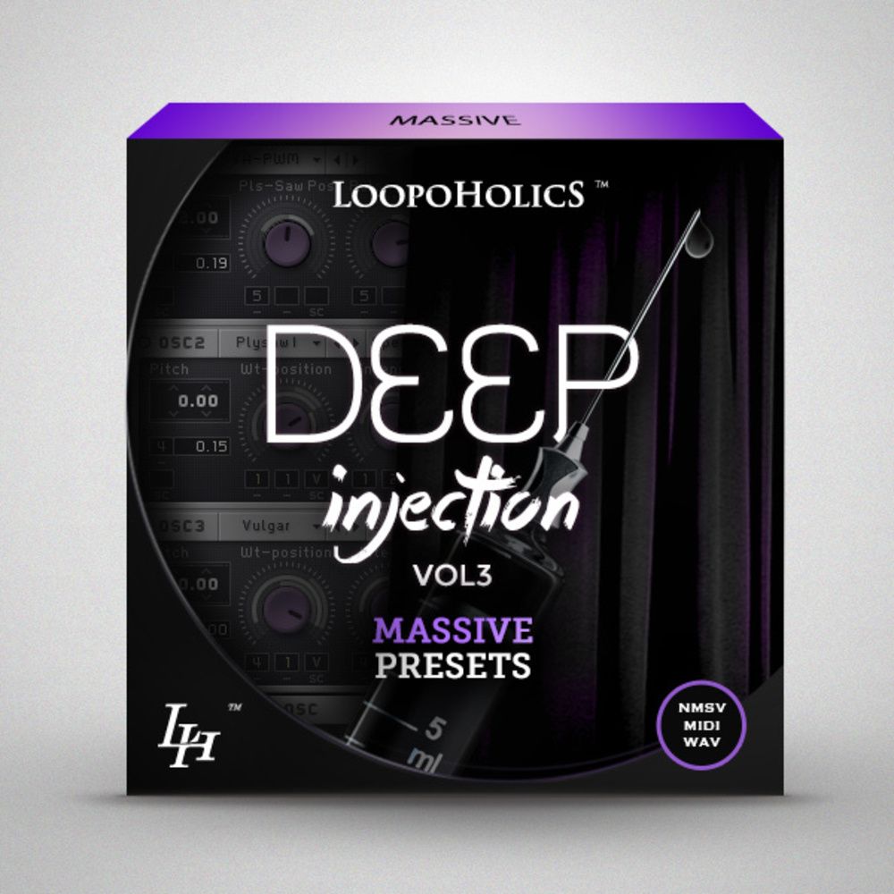 Portada de Deep Injection Vol 3: Massive Presets