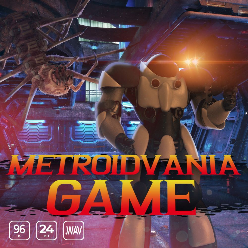 Arte de Metroidvania Game