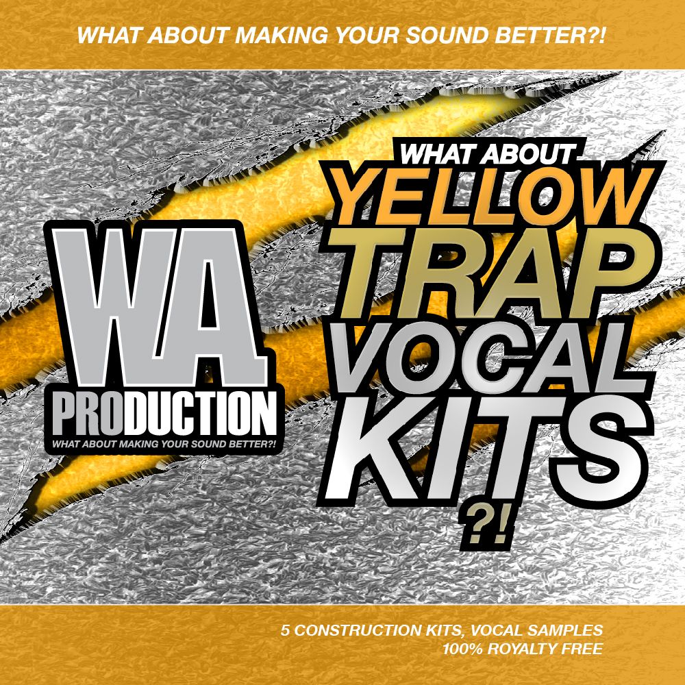 Arte de Yellow Trap Vocal Kits