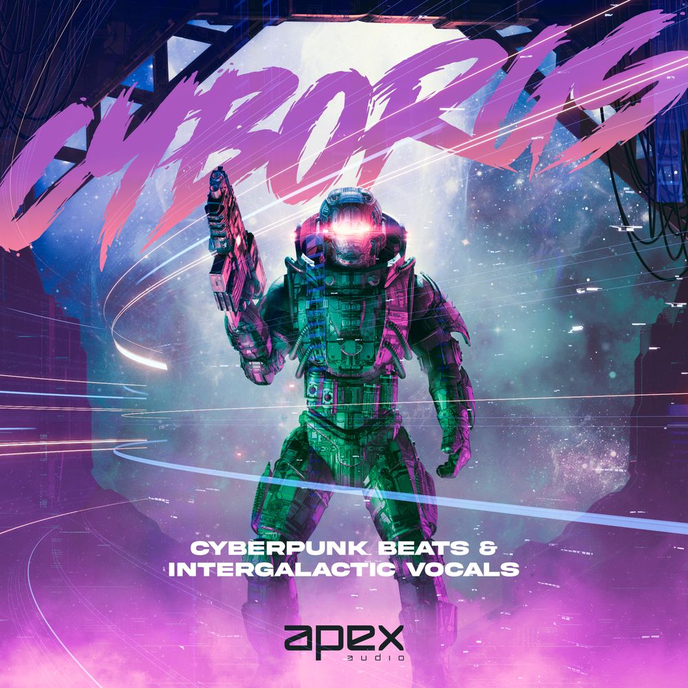 Pochette de Cyborgs - Cyberpunk Beats & Intergalactic Vocals