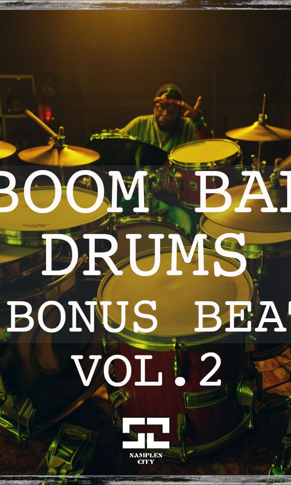 Artwork for Boom Bap Drums + Bonus Beats Vol 2
