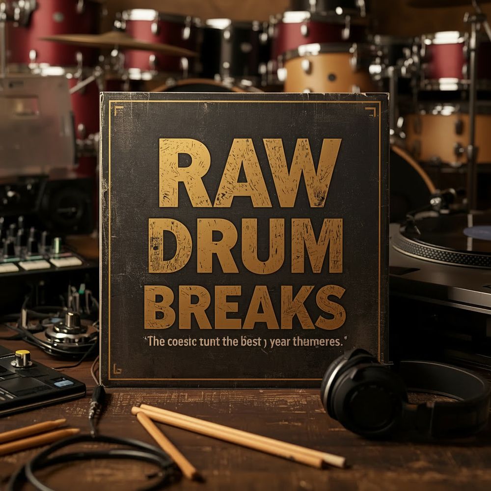 Pochette de Raw Drum Breaks Loop Kit Vol1