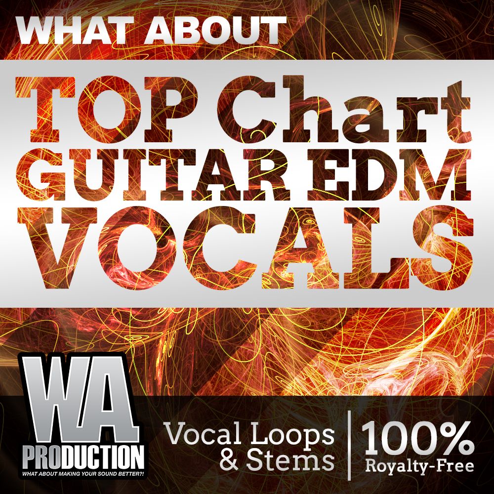 Top Chart Guitar EDM Vocals Sample Pack LANDR Samples