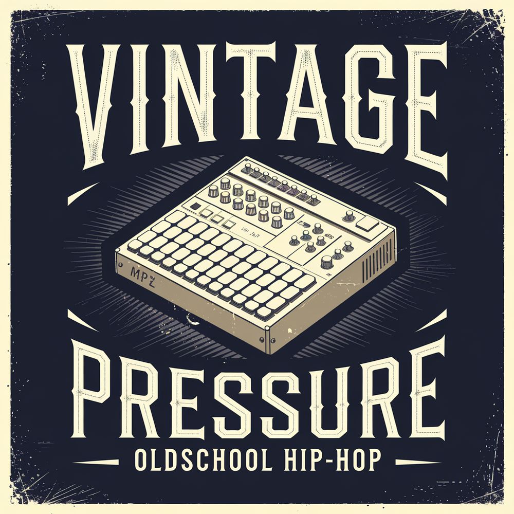 Arte de Vintage Pressure - Oldschool Hip-Hop