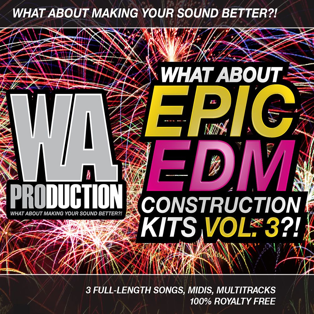 Arte de What About Epic EDM Construction Kits Vol 3