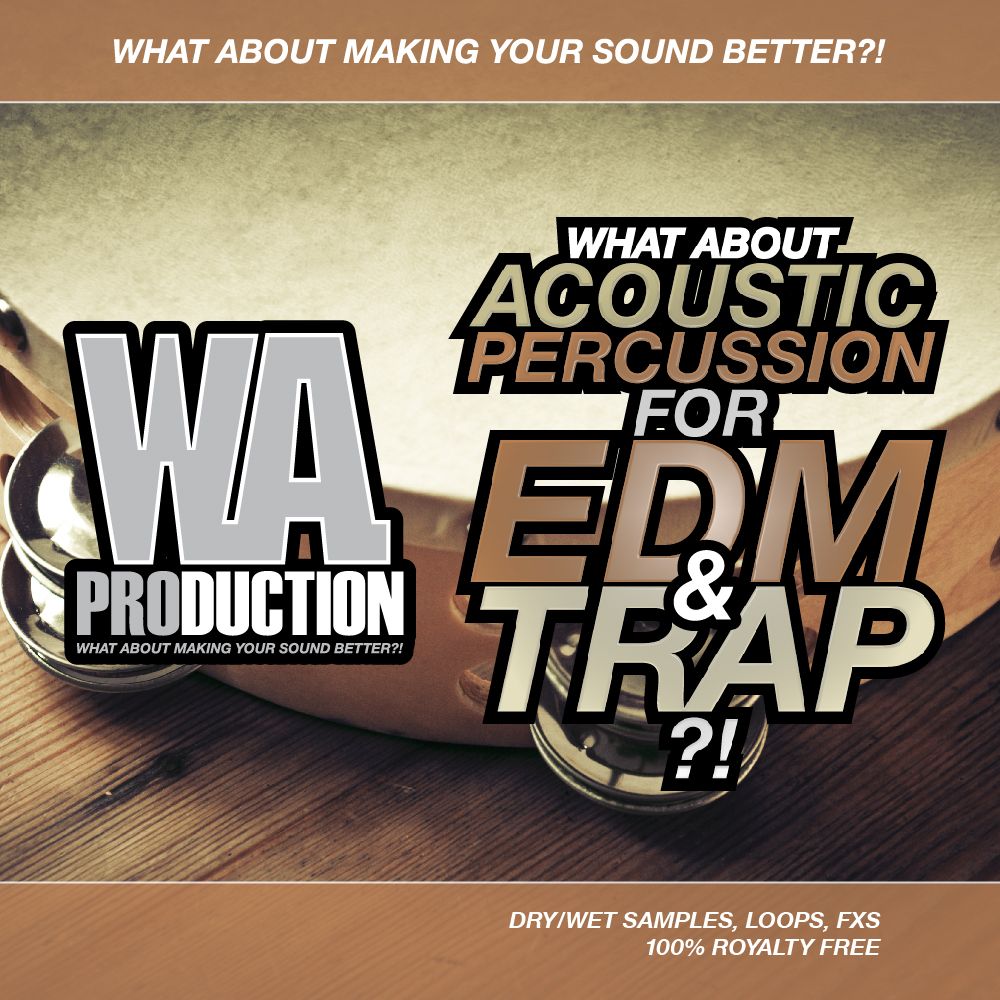 Arte de Acoustic Percussion For EDM & Trap