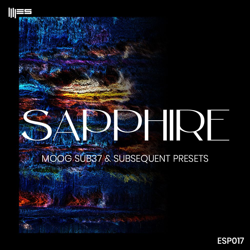 Pochette de Sapphire - Moog Sub37 & Subsequent Presets -  Audio Edition