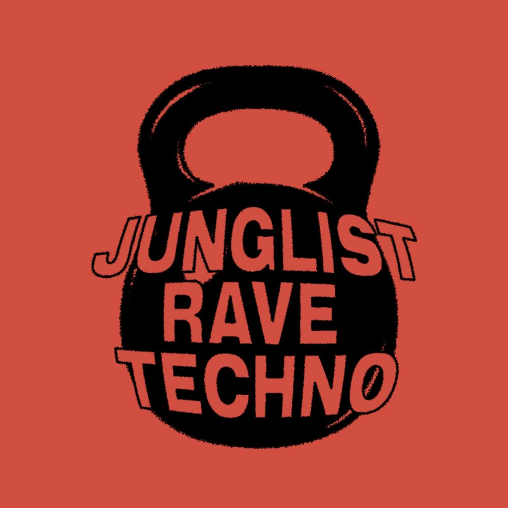 Arte de Junglist Rave Techno