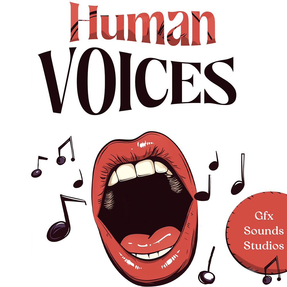 Pochette de Human Voices Sound Effects Bundle – Vocal Reactions, Emotions & Everyday Expressions