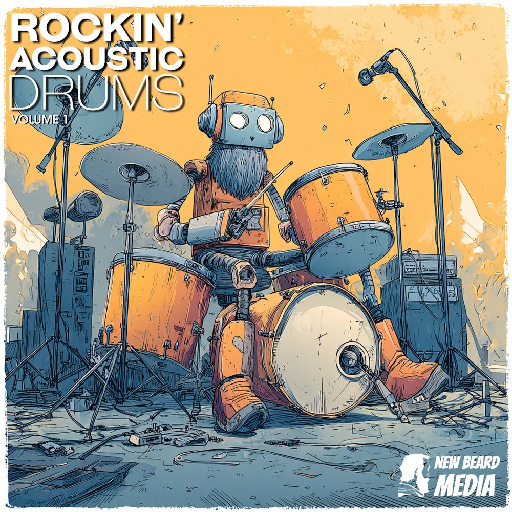 Arte de Rockin Acoustic Drums Vol 1
