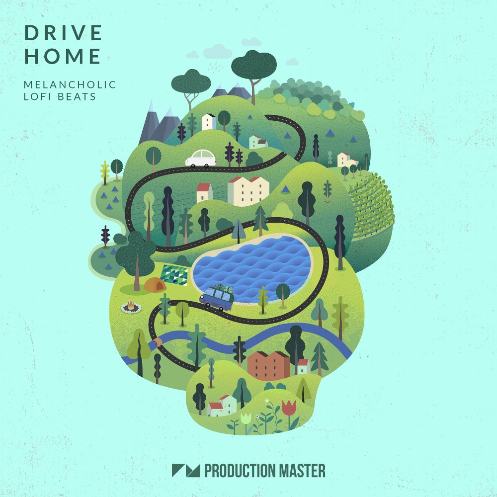 Arte de Drive Home - Melancholic Lofi Beats