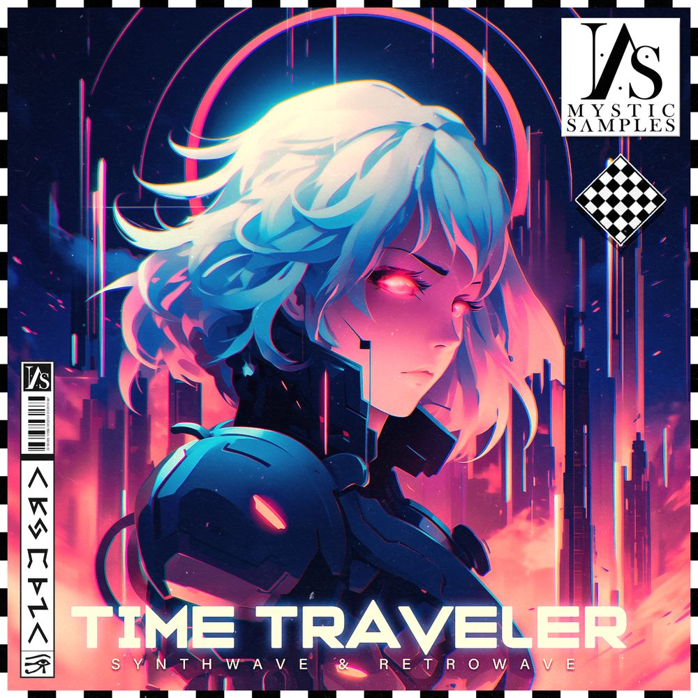 Pochette de Time Traveler - Synthwave