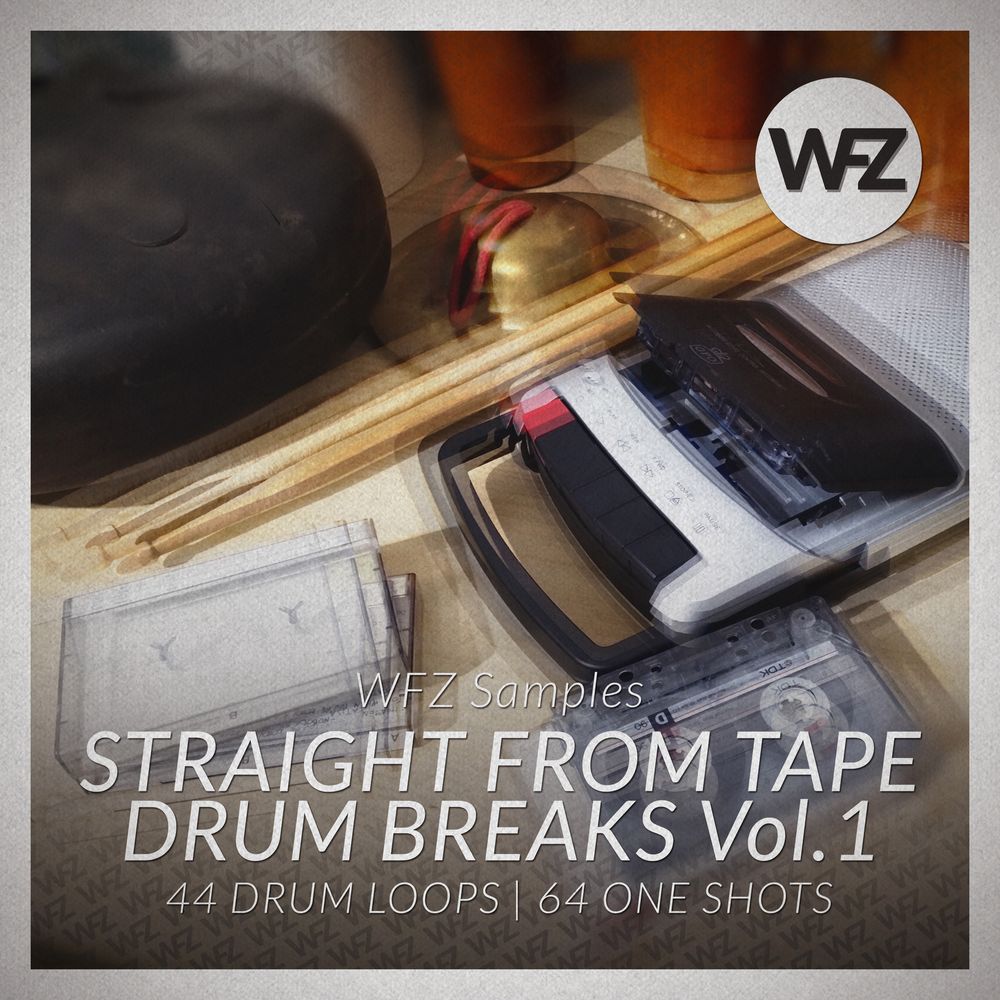 Arte de STRAIGHT FROM TAPE DRUM BREAKS Vol.1