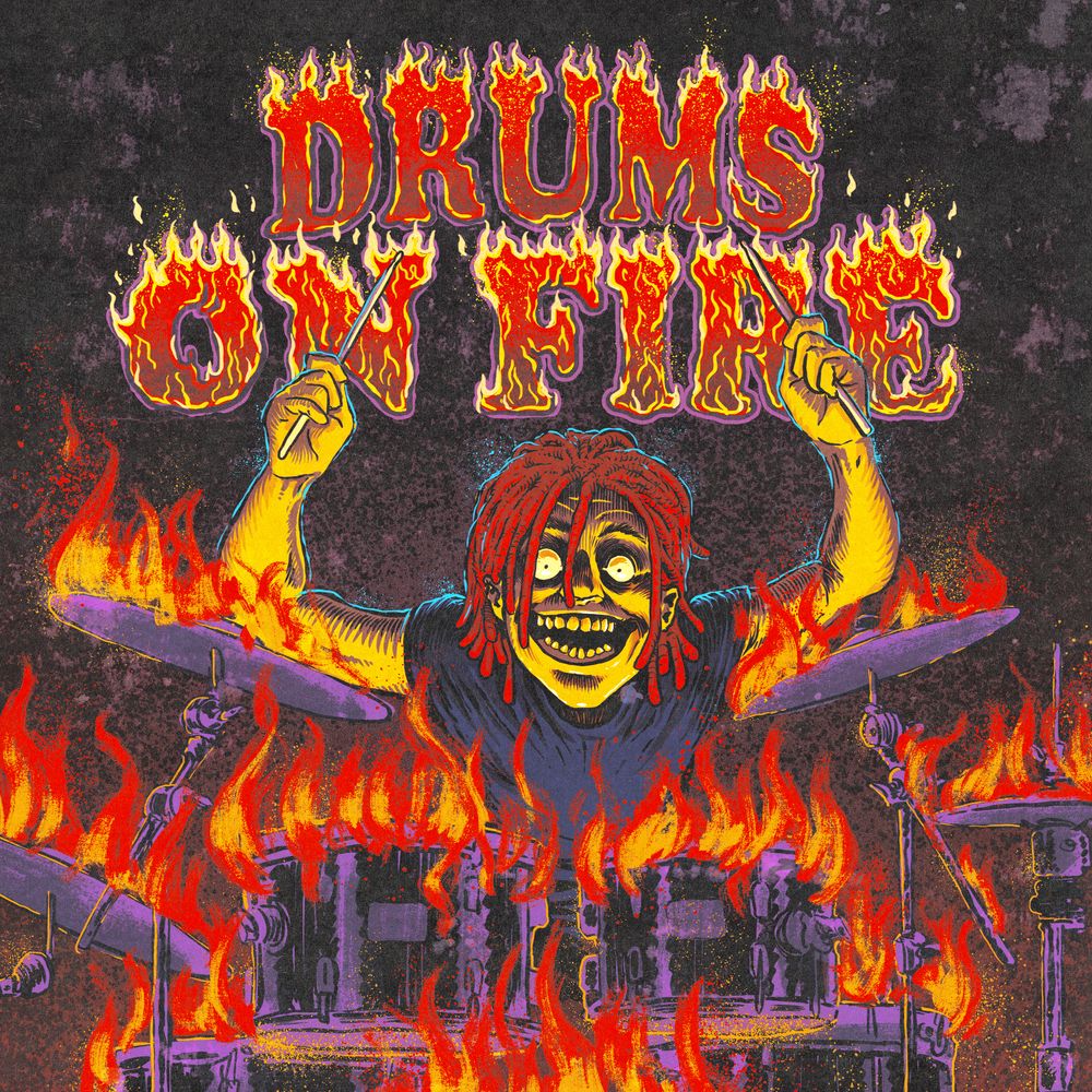 Pochette de DRUMS ON FIRE