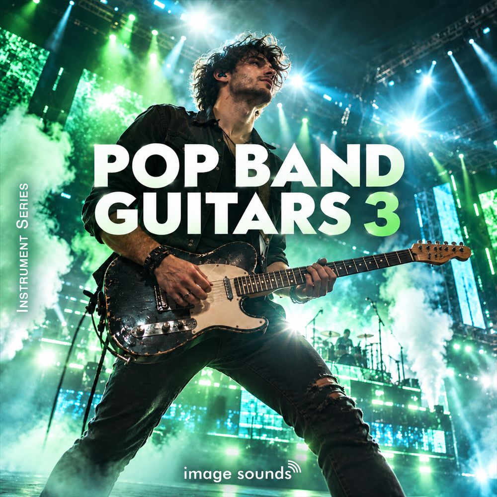 Arte de Pop Band Guitars 3