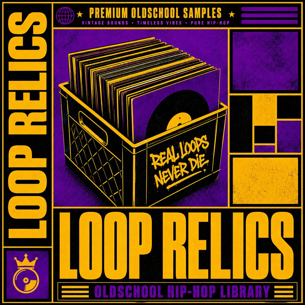 Cover of Loop Relics - Oldschool Hip-Hop & Boombap
